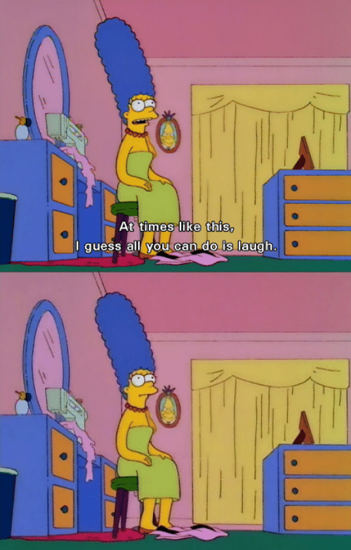Marge laugh Blank Template Imgflip