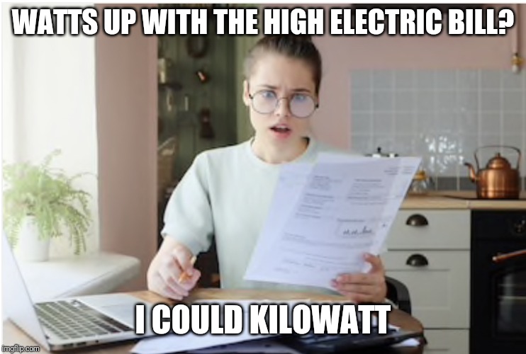 Electric Bill Imgflip