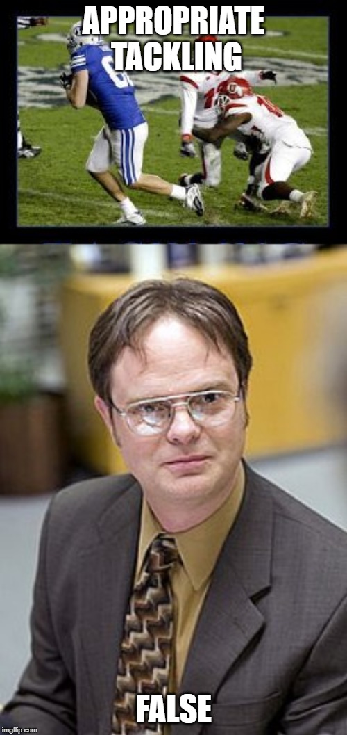 Image tagged in sports,dwight schrute,football,college football,the