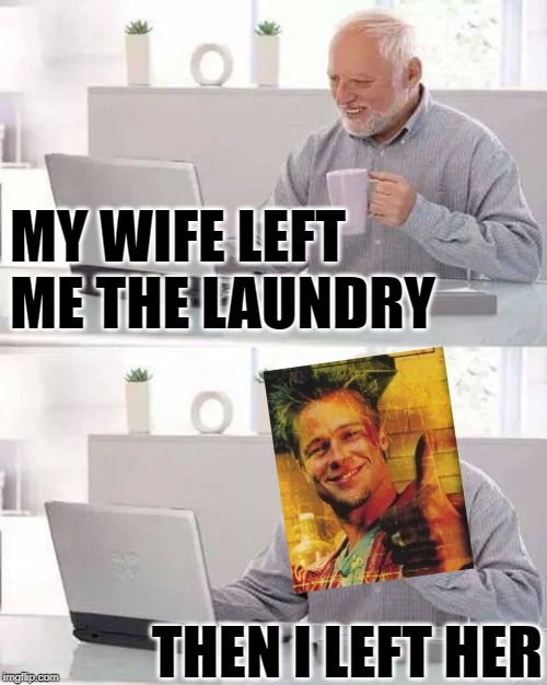 Leave the Wife Harold Imgflip