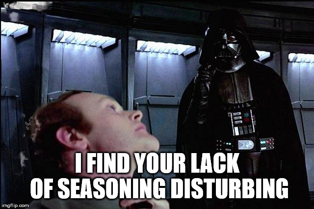 I find your lack of faith disturbing Imgflip