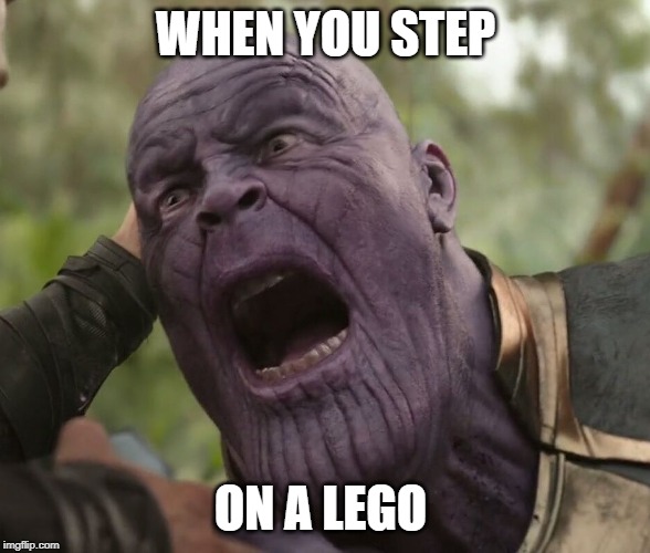 Thanos Feels the Pain Imgflip