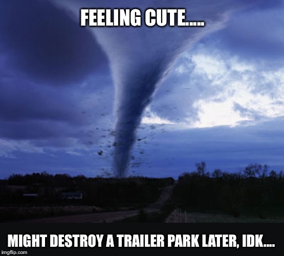 Can a tornado feel cute? Imgflip