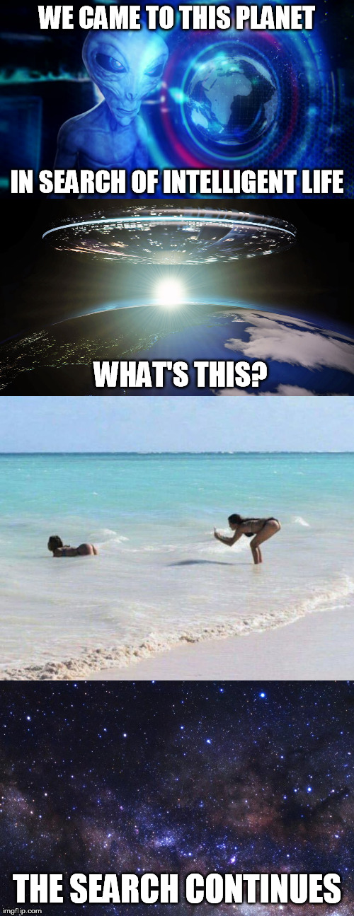 Nope. No signs of intelligent life. Imgflip
