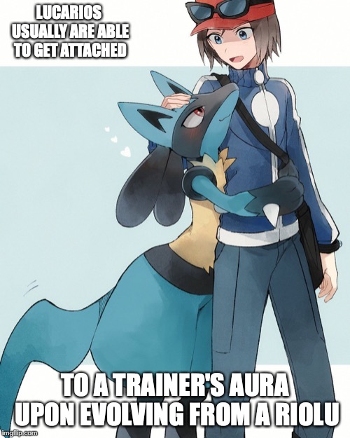 Calem With Lucario Imgflip