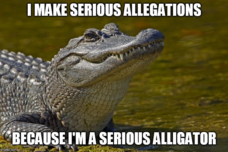 Image tagged in laughing alligator Imgflip