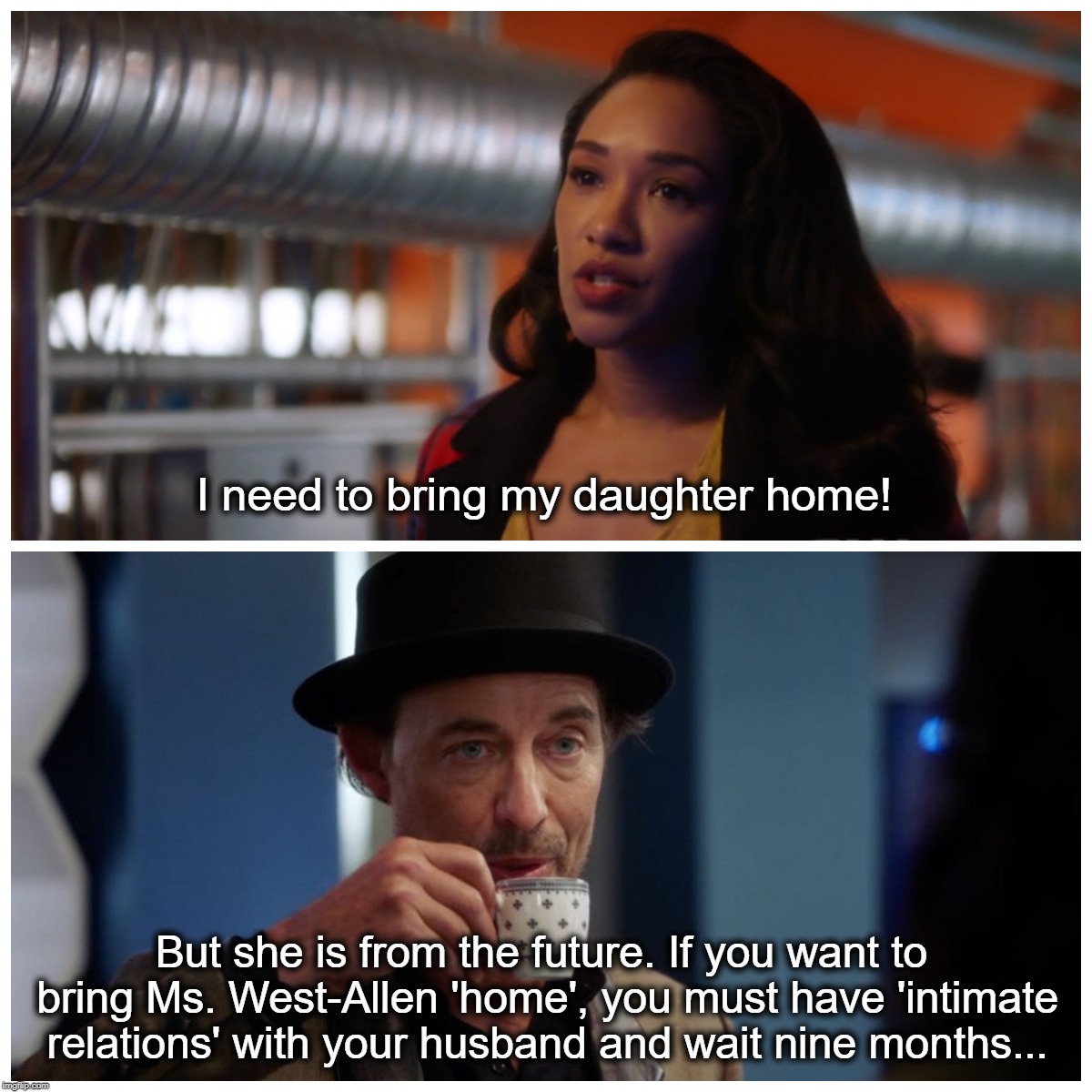 Bring Nora WestAllen Home Imgflip