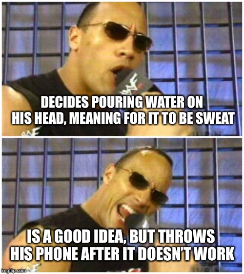The Rock It Doesn't Matter Meme Imgflip