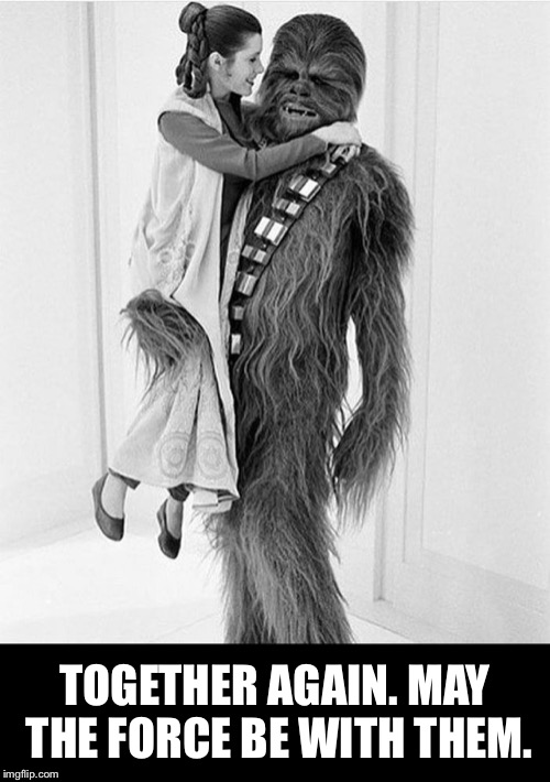 Image tagged in may the force be with you,may the 4th,chewbacca,rip
