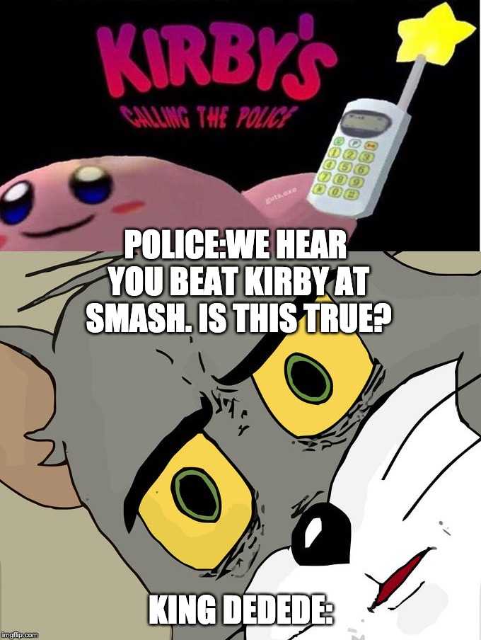 Kirbys Calling The Police Meme