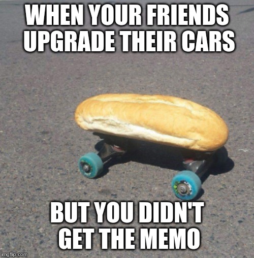Image tagged in hot dog car Imgflip