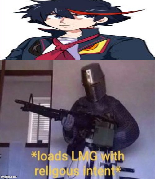 Loads LMG with religious intent Imgflip
