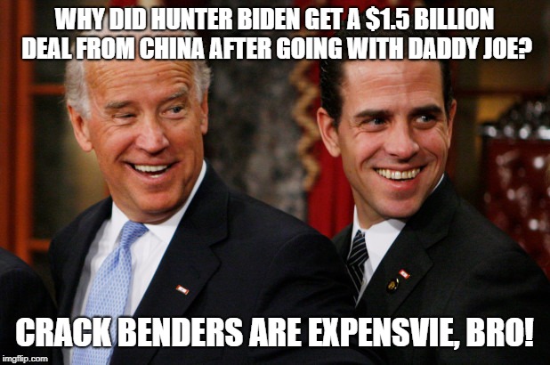 Hunter Biden Crack Head Imgflip