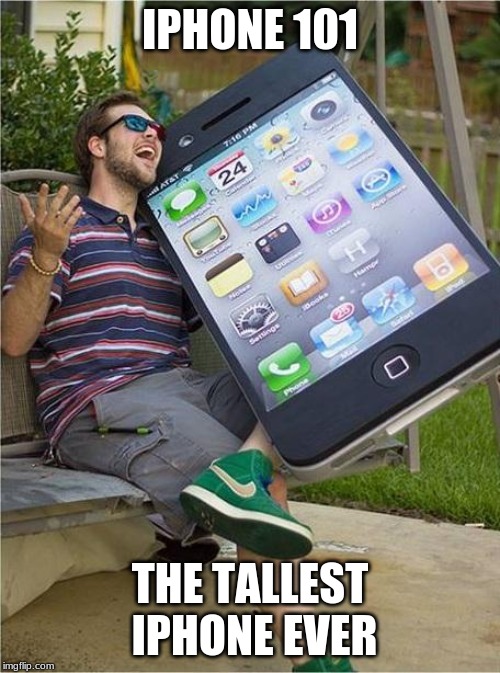 Giant iPhone Imgflip