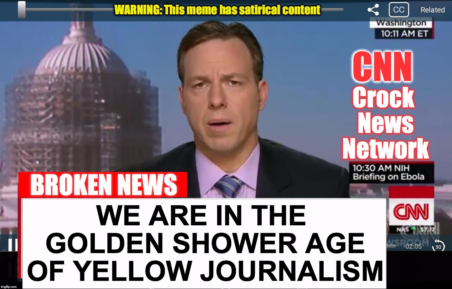 CNN Crock News Network Imgflip
