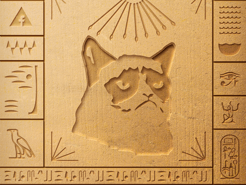 Grumpy Cat Egypt Blank Template Imgflip