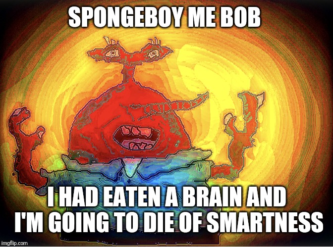 He didn't use his brain too much, just other peoples Imgflip