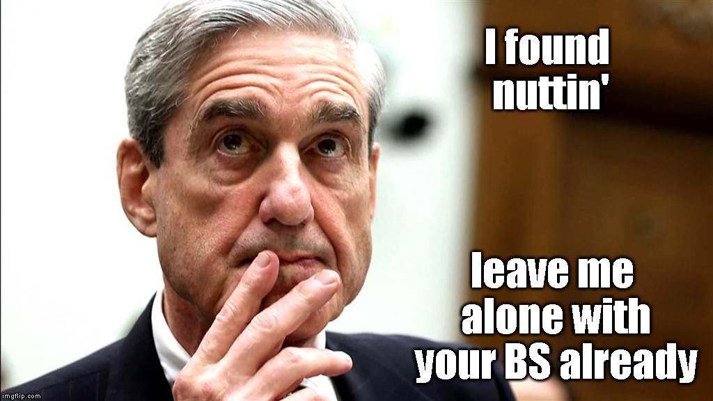 Special Counsel Robert Mueller resigns from DOJ Imgflip