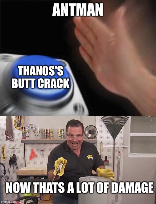 Image tagged in memes,blank nut button,now that's a lot of damage