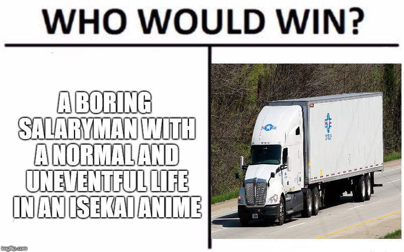 Isekai Truck Gif The Studio Apartments