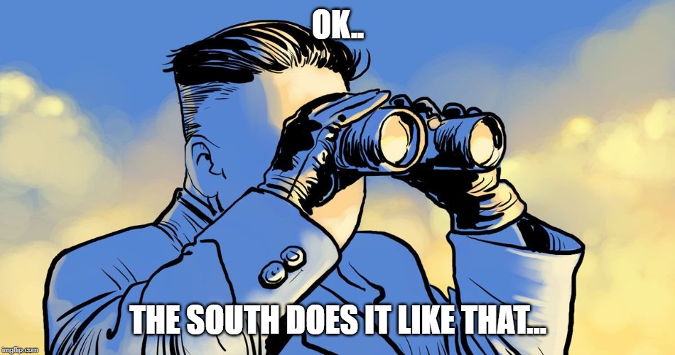 Image tagged in north korea,korea,kim jong un,binoculars Imgflip