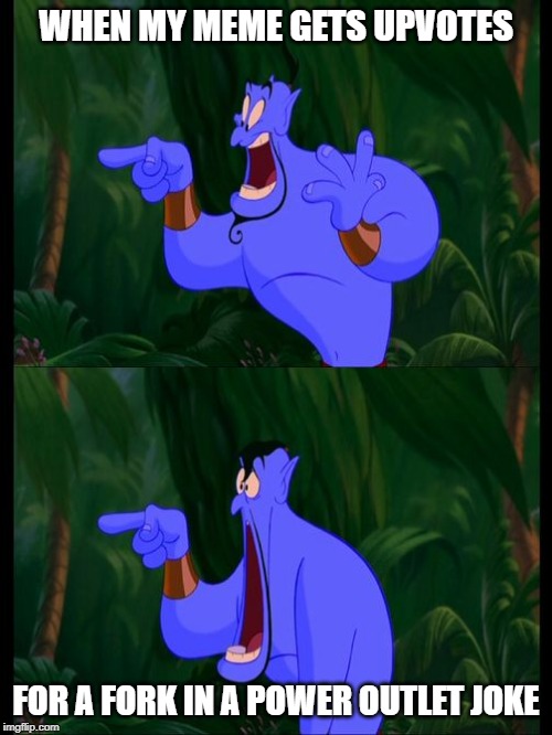 Image tagged in aladdin surprised genie jaw drop Imgflip