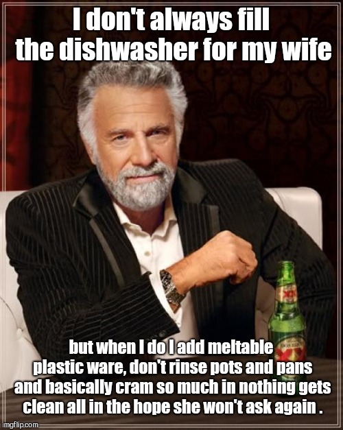 About the dishwasher, ladies Imgflip