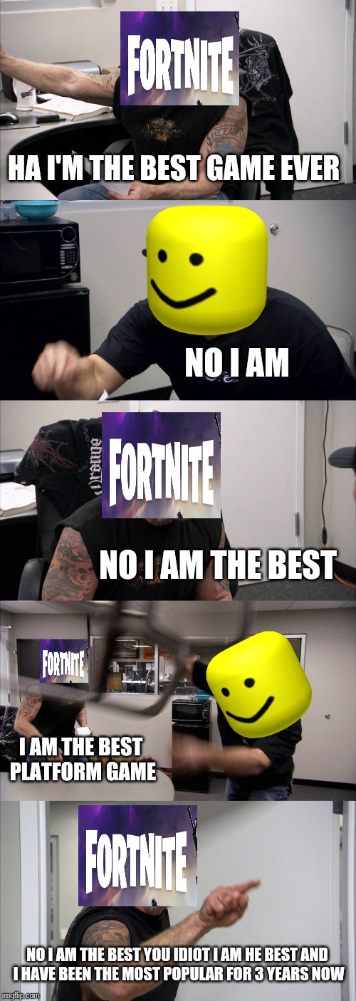 Roblox Fortnite Template