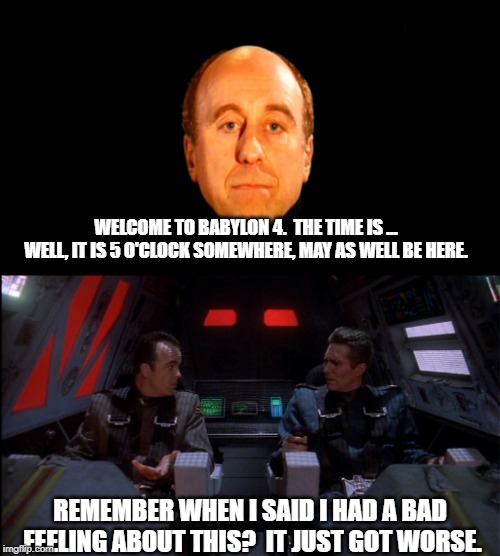 Holly meets Babylon 5 Imgflip