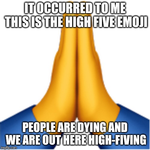 Prayer emoji Imgflip