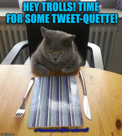 hungry cat etiquette Memes & GIFs Imgflip