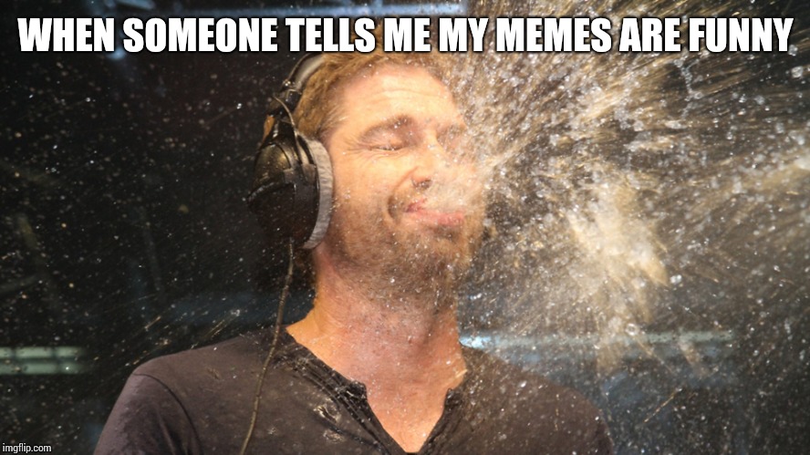 Spitting Out Water Laughing Meme