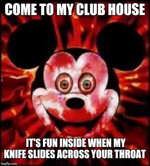 Mickey Mouse Creepy Imgflip