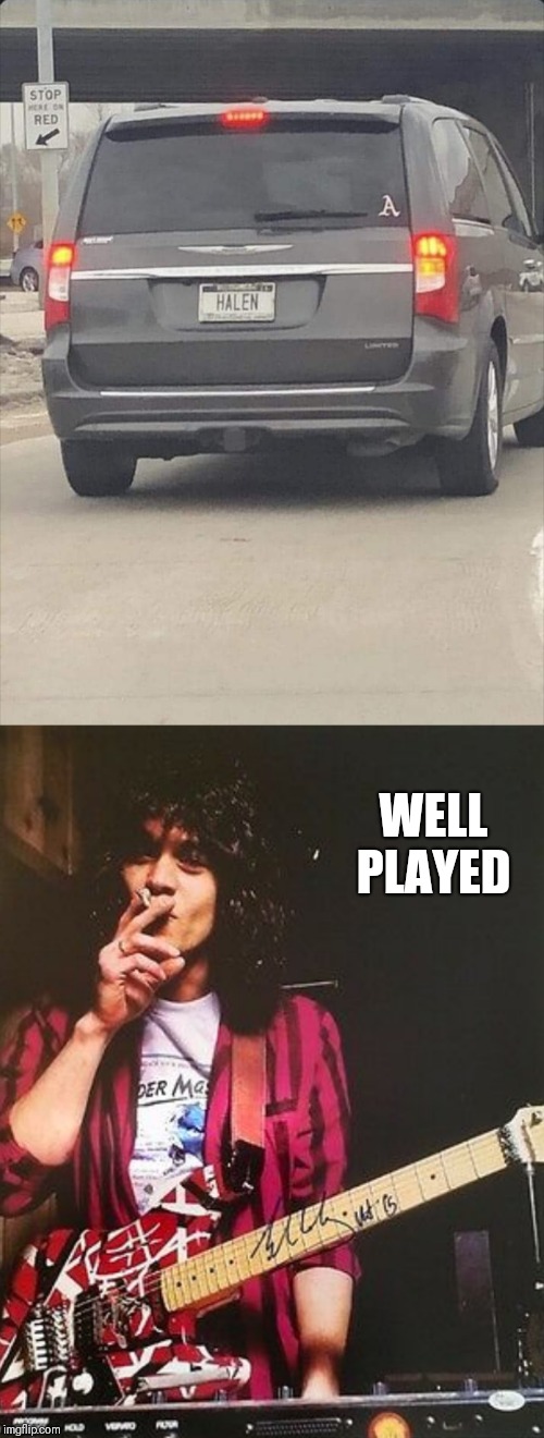 When a custom plate is pure genius Imgflip