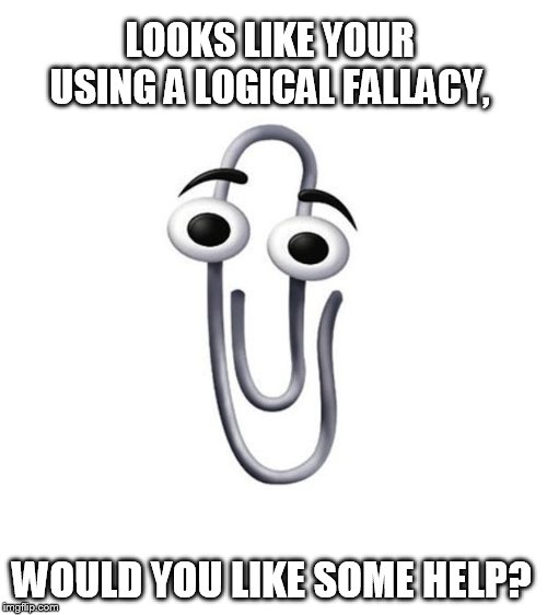 Go way, stupid paperclip! Imgflip