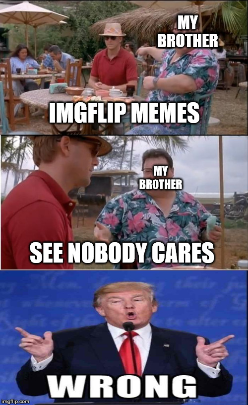 See Nobody Cares Meme Imgflip