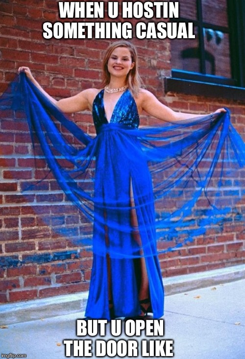 Image tagged in party,dress Imgflip