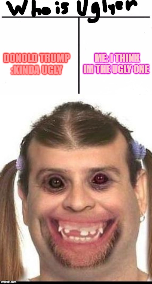 Image tagged in ugly girls,memes,who would win Imgflip