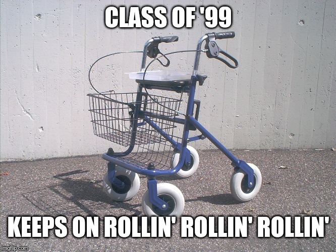 We're getting old by now, guys. Imgflip