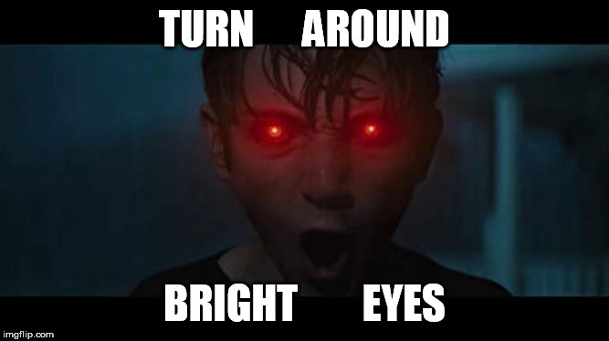 Image tagged in brightburn red eyes Imgflip