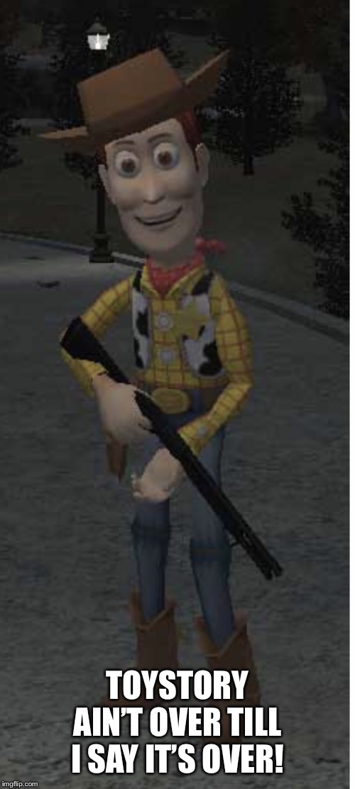 Sheriff Woody with gun Imgflip
