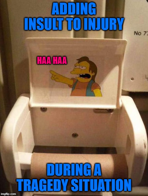 I keep my TP inside the bathroom for just such an emergency! Imgflip