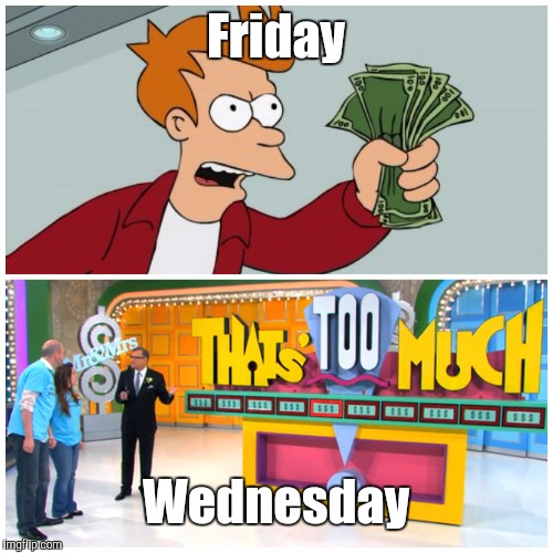 Take My Money That's Too Much Imgflip