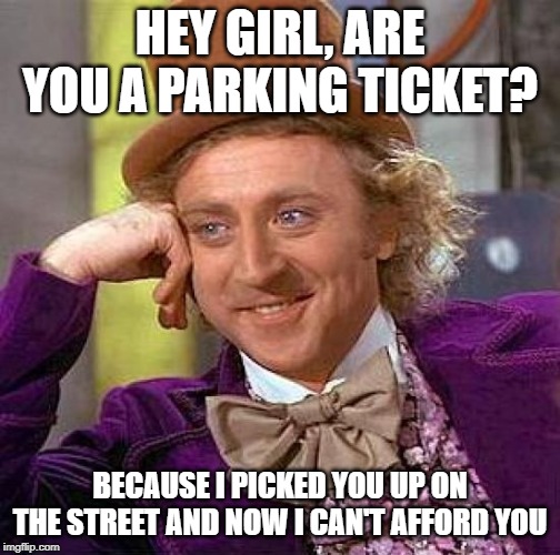 Parking Ticket Analogy Imgflip