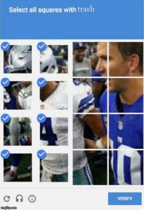 Image tagged in nfl memes,eli manning,new york giants,dallas cowboys