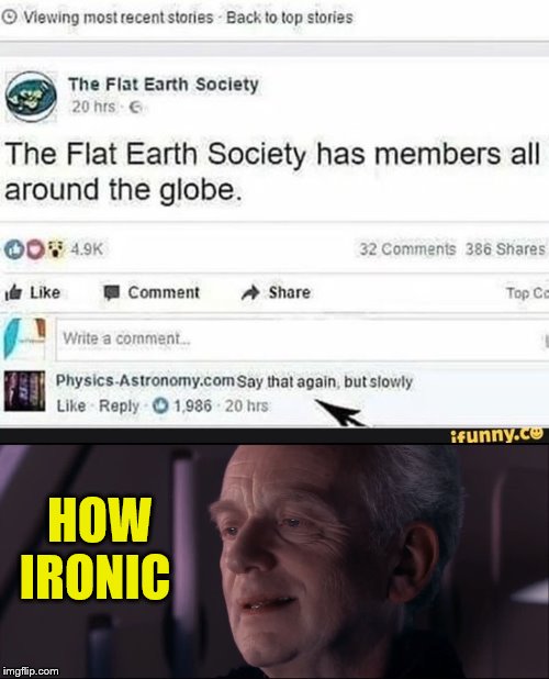Ironic, Isn't it? Imgflip