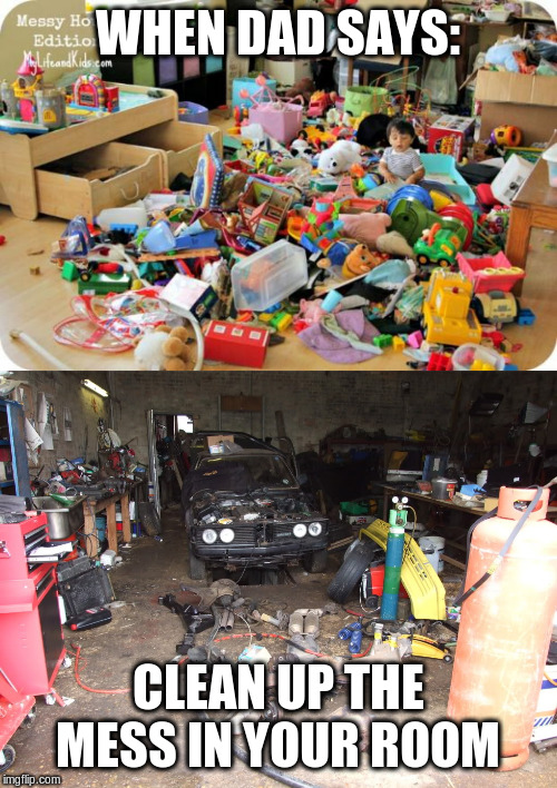 Image tagged in kid in messy room,there's so much room for activities