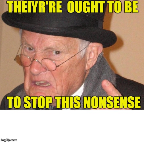 Image tagged in there they're their Imgflip