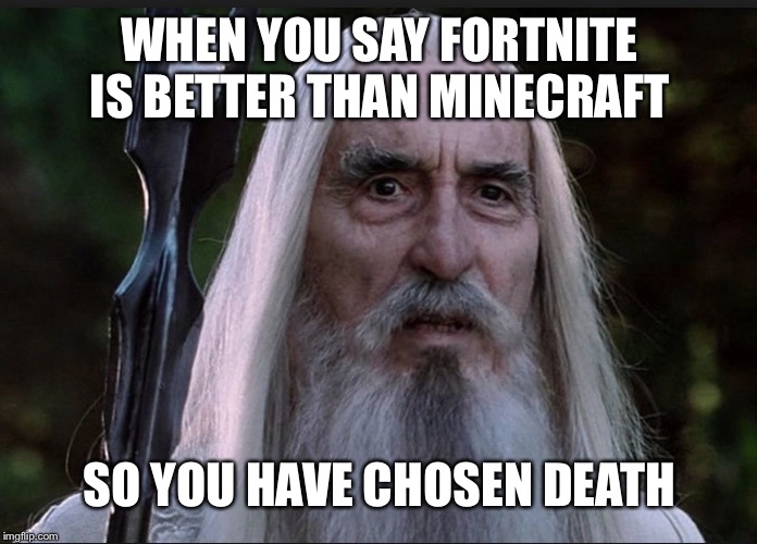 Image tagged in so you have chosen death Imgflip