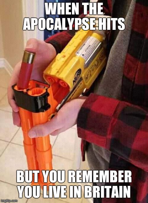 Nerf shotgun Imgflip
